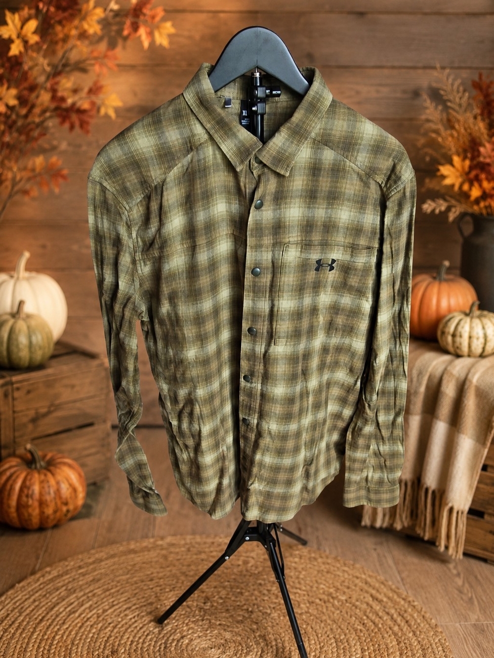 Under Armour Men's Tradesman Flex Flannel Shirt Size XLT